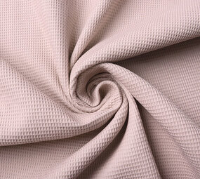 Oeko-Tex®  Mini Waffle Pique Fabric Old Pink