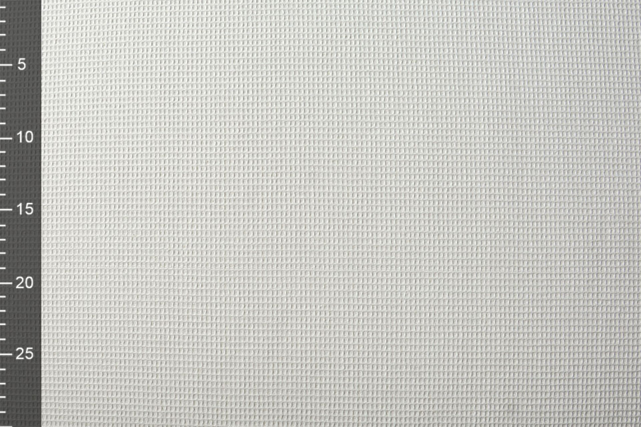 Oeko-Tex®  Mini Waffelpiqué Baumwolle Hellgrau