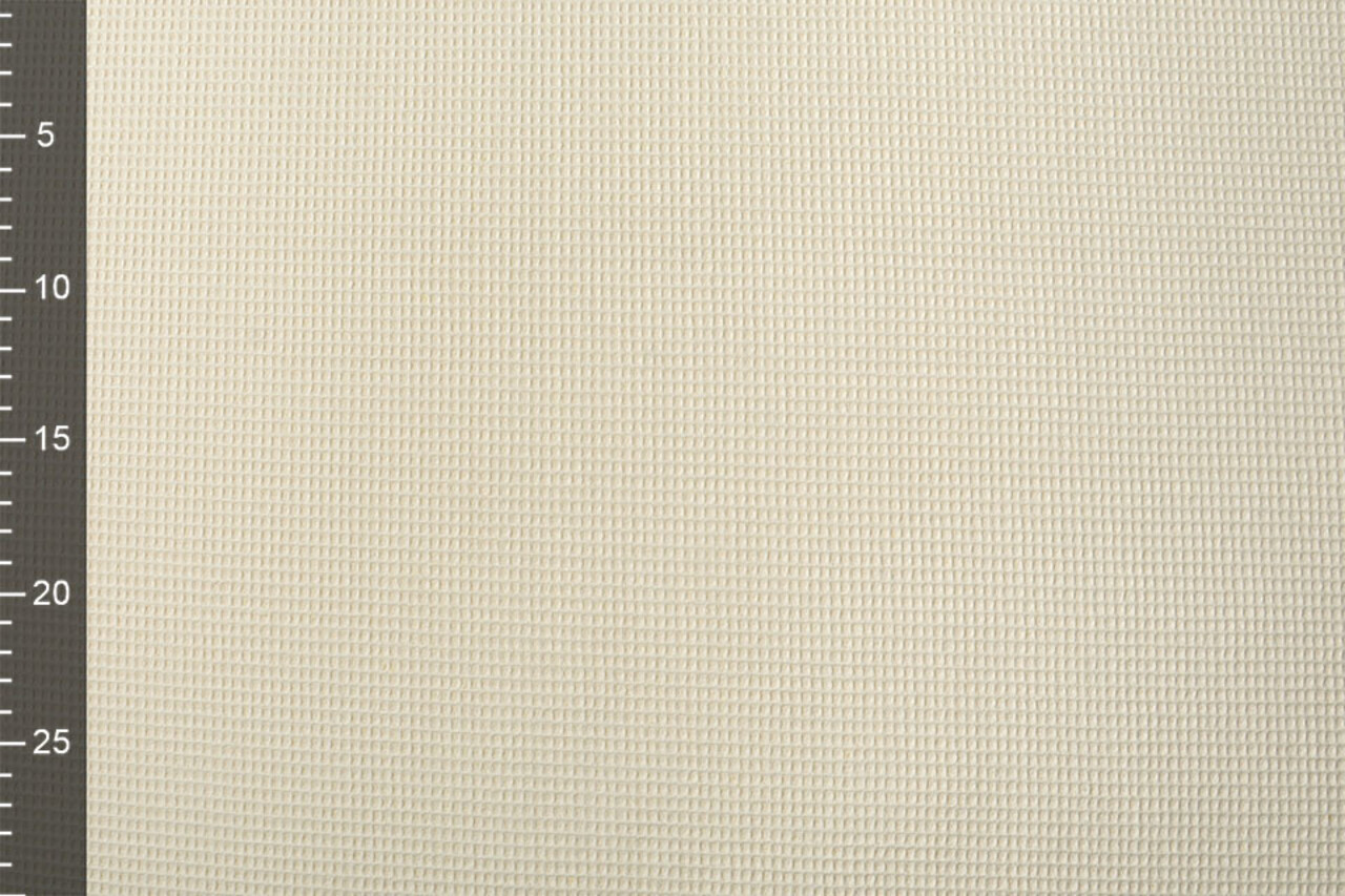 Oeko-Tex®  Mini Waffle Pique Fabric Natural