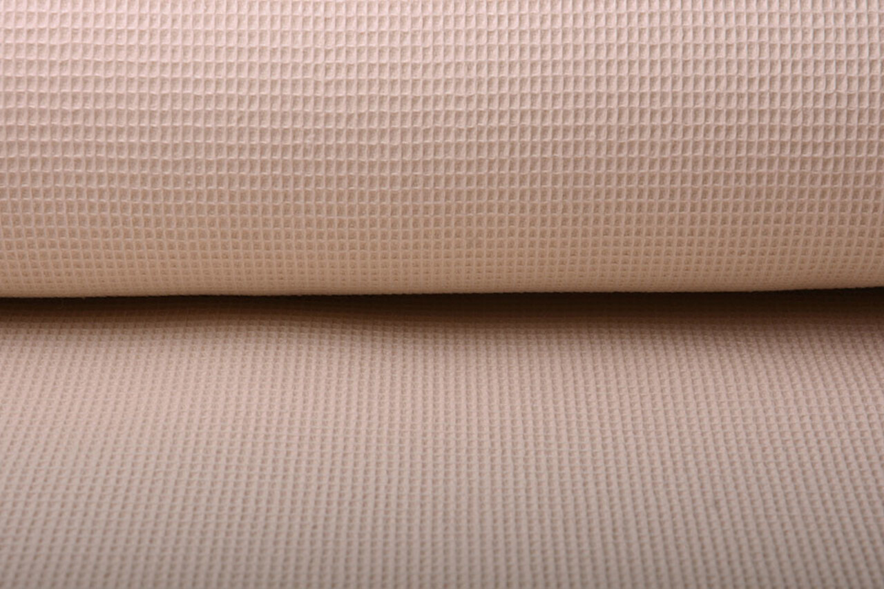 Oeko-Tex®  Mini Waffle Pique Fabric Powder Pink Oeko-Tex®  Mini Waffle Pique Fabric Powder Pink