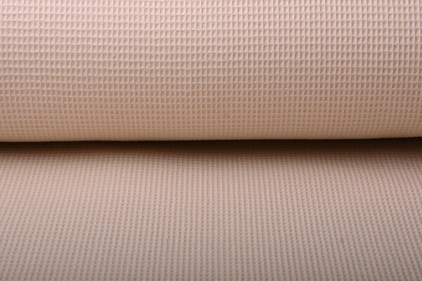 Oeko-Tex®  Mini Waffle Pique Fabric Powder Pink Oeko-Tex®  Mini Waffle Pique Fabric Powder Pink