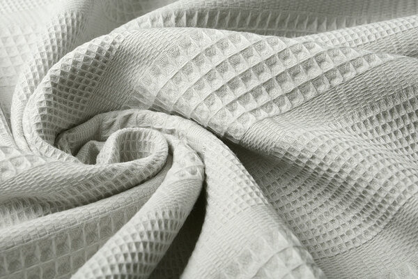 Oeko-Tex®  Combi Wafel Katoen Licht Grijs