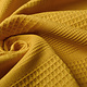 Oeko-Tex®  Combi Waffle Pique Fabric Ocher Yellow