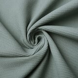 Oeko-Tex®  Mini Wafel Katoen Oud Groen Oeko-Tex®  Mini Wafel Katoen Oud Groen