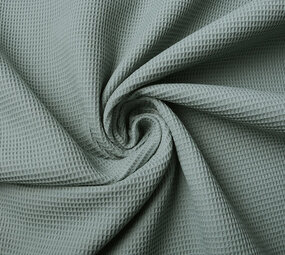 Oeko-Tex®  Mini Waffelpiqué Baumwolle Alt Grün Oeko-Tex®  Mini Waffelpiqué Baumwolle Alt Grün