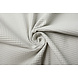 Oeko-Tex® Nid d’Abeille Coton Gris Clair Oeko-Tex® Nid d’Abeille Coton Gris Clair
