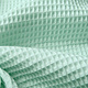 Oeko-Tex®  Waffle Pique Fabric Mint Green