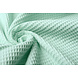 Oeko-Tex® Nido de Abeja Algodón Menta Verde Oeko-Tex® Nido de Abeja Algodón Menta Verde
