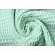 Oeko-Tex®  Nid d’Abeille Coton Vert Menthe