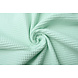 Oeko-Tex® Nido de Abeja Algodón Menta Verde Oeko-Tex® Nido de Abeja Algodón Menta Verde