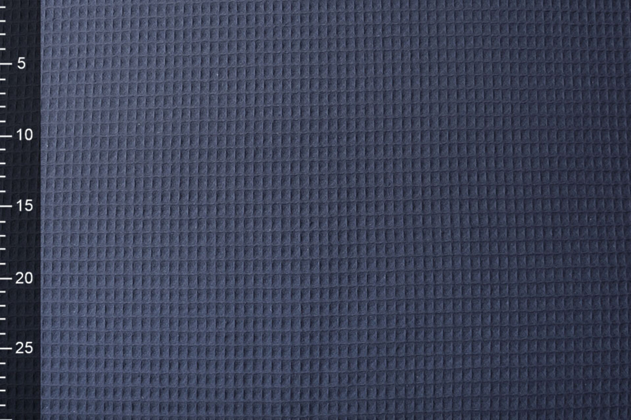 Oeko-Tex®  Wafel Katoen Politie Blauw