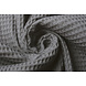 Oeko-Tex®  Cotone a Nido D’ape Grigio