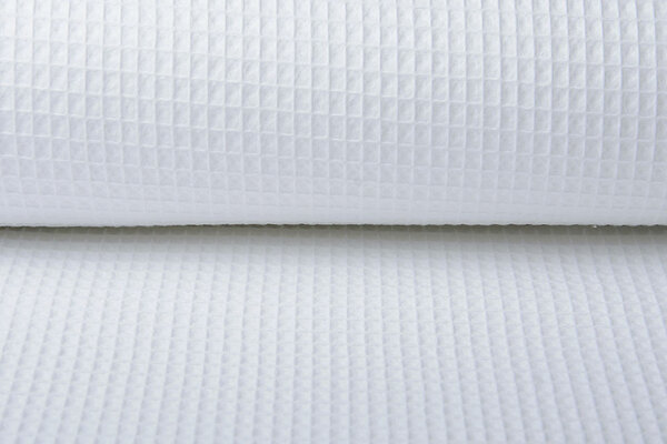 Oeko-Tex®  Waffle Pique Fabric White
