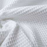 Oeko-Tex®  Cotone a Nido D’ape Bianco