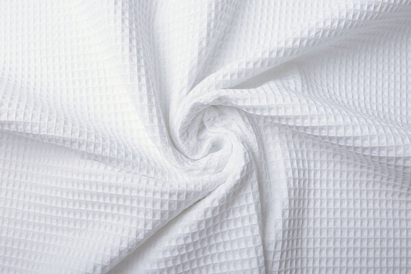Oeko-Tex®  Nid d’Abeille Coton Blanc