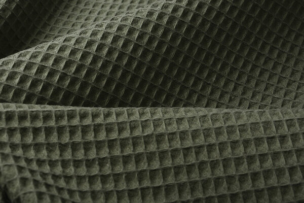 Oeko-Tex®  Wafel Katoen Army Groen