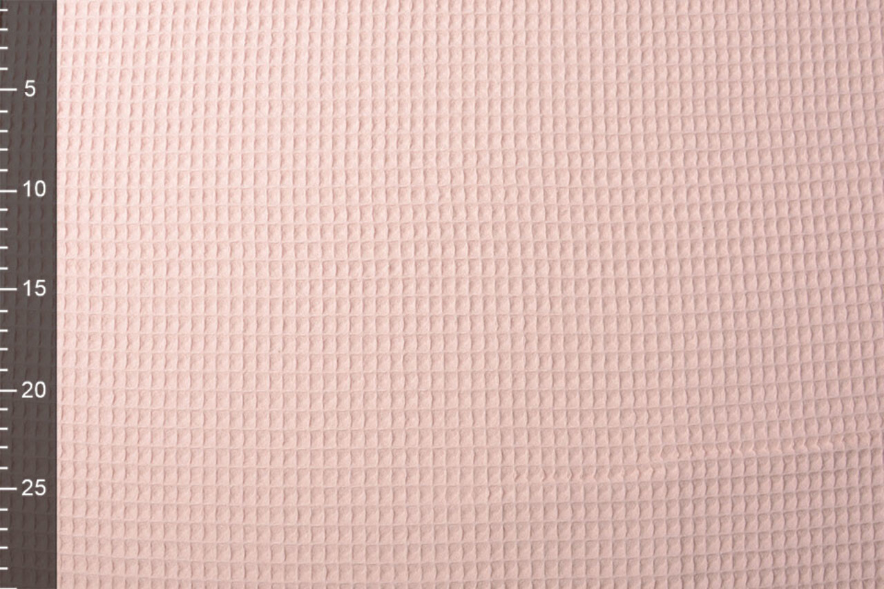 Oeko-Tex®  Wafel Katoen Poeder Roze Oeko-Tex®  Wafel Katoen Poeder Roze