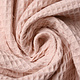 Oeko-Tex®  Waffle Pique Fabric Powder Pink