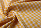 Gingham Check 8 mm Yellow Gingham Check 8 mm Yellow