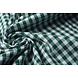 Gingham Check 8 mm Dark Green Gingham Check 8 mm Dark Green