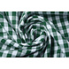 Gingham Check 8 mm Dark Green Gingham Check 8 mm Dark Green