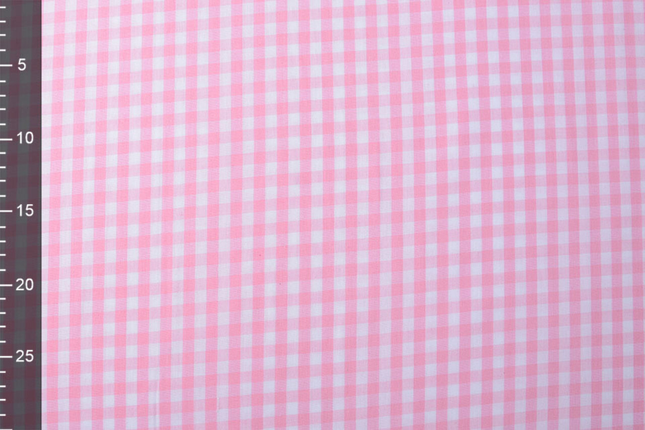Boerenbont Ruit 8 mm Roze Boerenbont Ruit 8 mm Roze