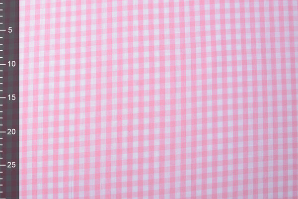 Gingham Check 8 mm Pink Gingham Check 8 mm Pink