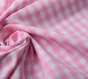 Boerenbont Ruit 8 mm Roze Boerenbont Ruit 8 mm Roze