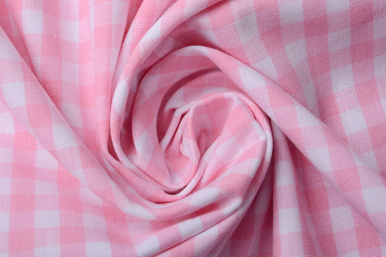 Vichy Traditionnel Carreaux 8 Mm Rose Vichy Traditionnel Carreaux 8 Mm Rose