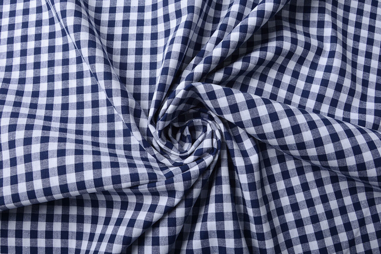 Boerenbont Ruit 8 mm Marine Blauw Boerenbont Ruit 8 mm Marine Blauw