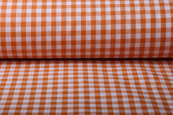 Boerenbont Ruit 8 mm Oranje Boerenbont Ruit 8 mm Oranje