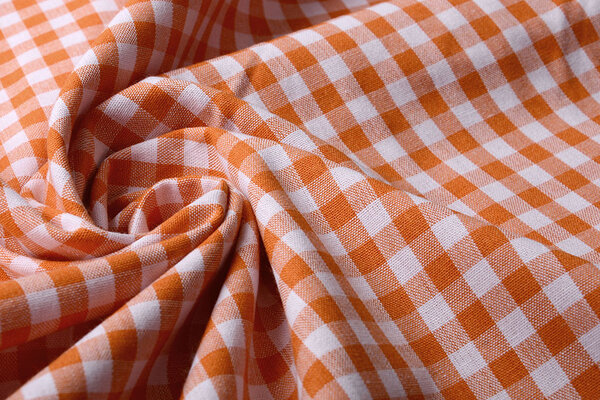 Boerenbont Ruit 8 mm Oranje Boerenbont Ruit 8 mm Oranje