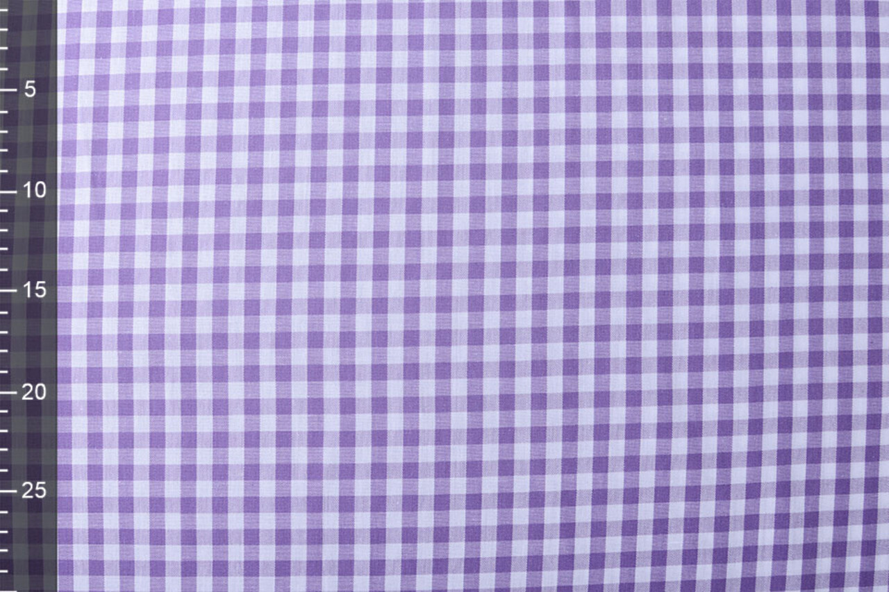 Vichy Traditionnel Carreaux 8 Mm Foncé Lilas