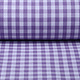 Gingham Check 8 mm Dark Lilac