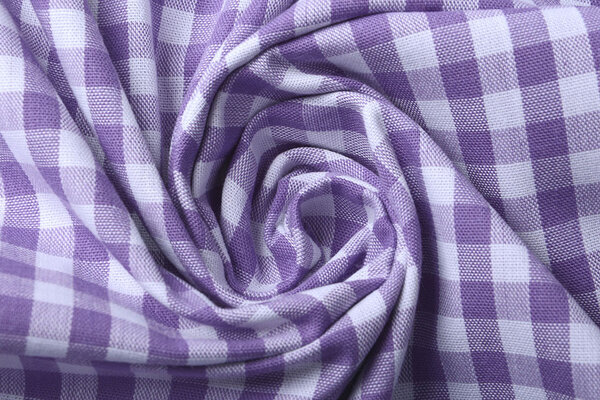 Vichy Traditionnel Carreaux 8 Mm Foncé Lilas