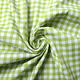 Gingham Check 8 mm Lime Green