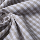 Bauern Karo 8 mm Taupe Bauern Karo 8 mm Taupe