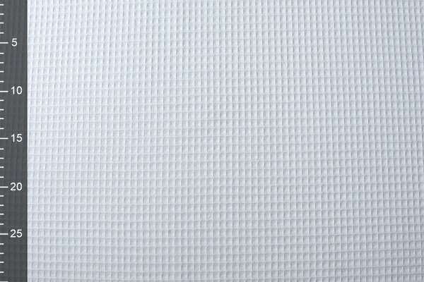 Oeko-Tex®  Waffle Pique Fabric Silver Oeko-Tex®  Waffle Pique Fabric Silver