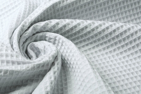 Oeko-Tex®  Wafel Katoen Zilver