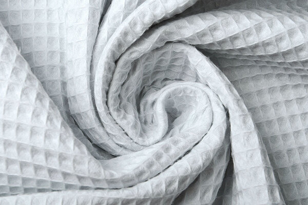 Oeko-Tex®  Wafel Katoen Zilver