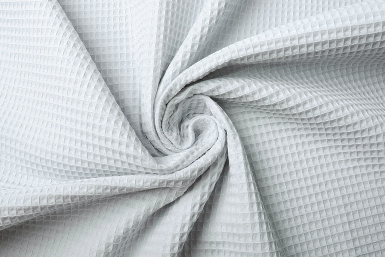 Oeko-Tex®  Wafel Katoen Zilver