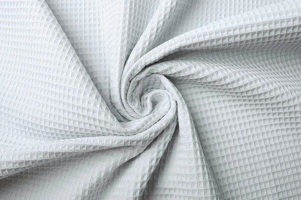 Oeko-Tex® Nid d’Abeille Coton Argent Oeko-Tex® Nid d’Abeille Coton Argent