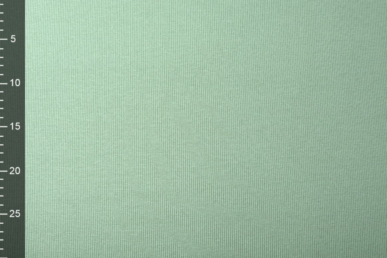 Oeko-Tex®  Ripp Jersey Altgrün