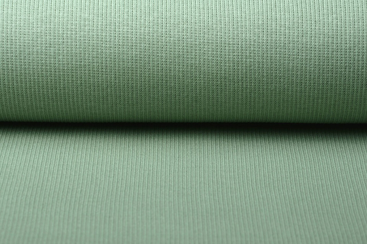 Oeko-Tex® Canalé Jersey Verde Antiguo Oeko-Tex® Canalé Jersey Verde Antiguo