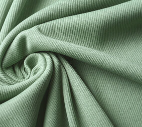 Oeko-Tex®  Rib Jersey Oud Groen Oeko-Tex®  Rib Jersey Oud Groen