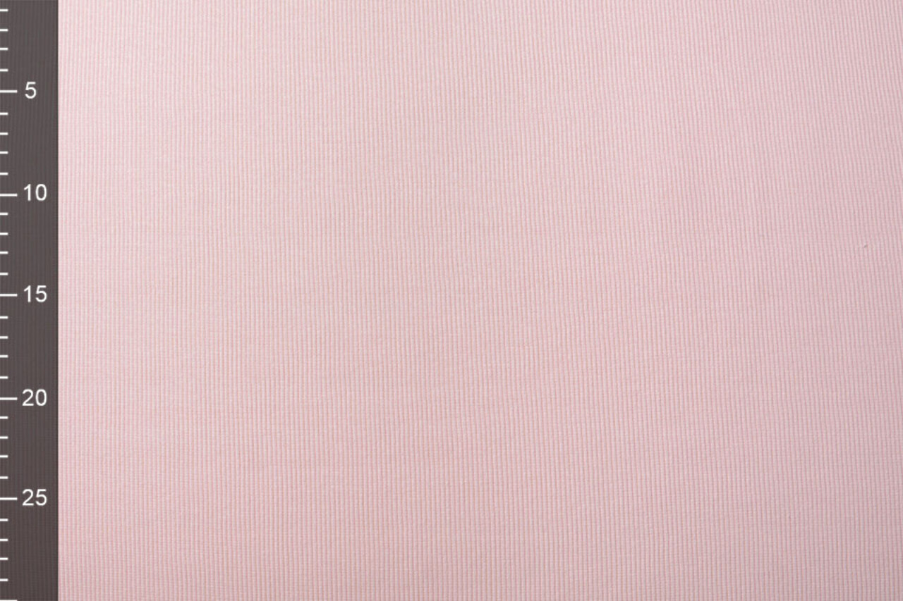 Oeko-Tex®  Canalé Jersey Rosa Claro
