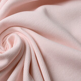 Oeko-Tex® Côtelé Jersey Rose Clair Oeko-Tex® Côtelé Jersey Rose Clair