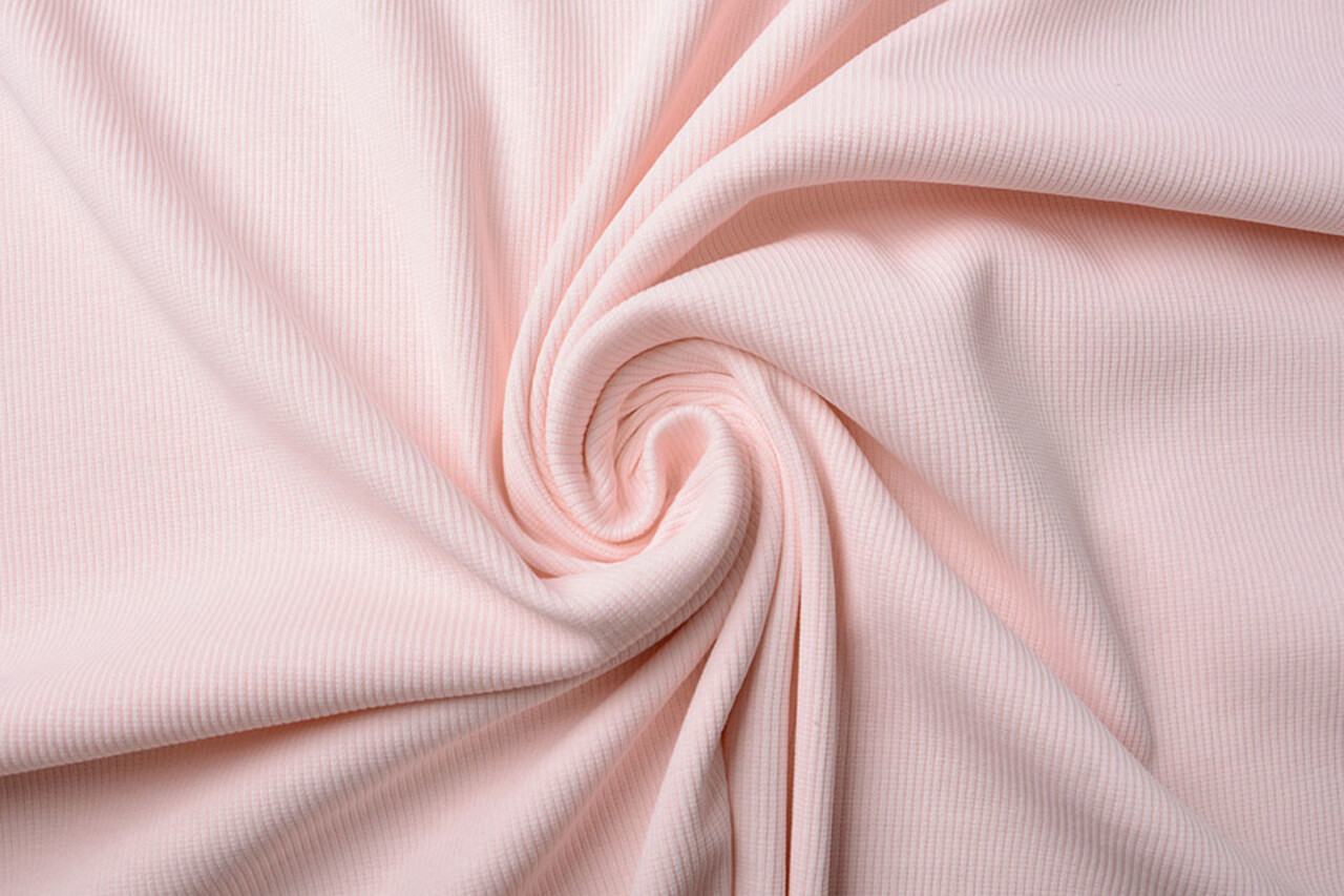 Oeko-Tex® Costina Jersey Rosa Chiaro Oeko-Tex® Costina Jersey Rosa Chiaro