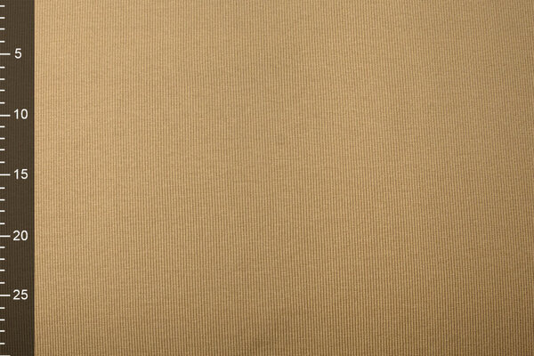 Oeko-Tex®  Rib Jersey Mokka Bruin