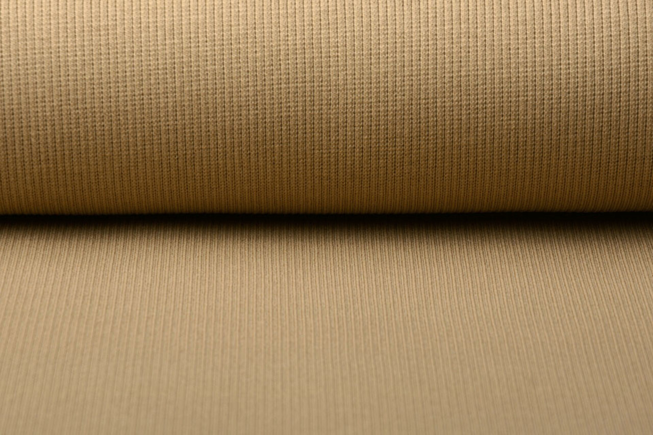 Oeko-Tex®  Rib Jersey Mocha Brown